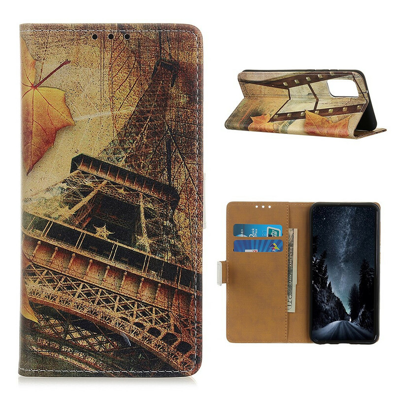 Housse Samsung Galaxy S20 FE Tour Eiffel En Automne