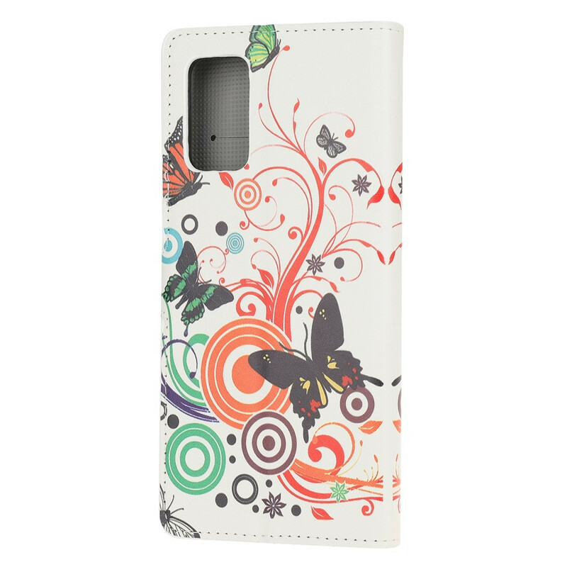 Housse Samsung Galaxy S20 FE Papillons et Fleurs Housse Samsung Galaxy S20 FE Papillons et Fleurs