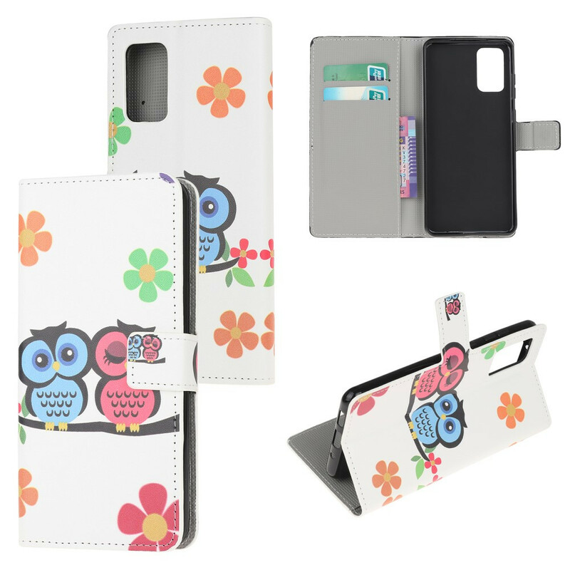 Housse Samsung Galaxy S20 FE Couple de Hiboux Housse Samsung Galaxy S20 FE Couple de Hiboux