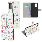 Housse Samsung Galaxy S20 FE J'adore Paris Housse Samsung Galaxy S20 FE J'adore Paris