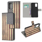Housse Samsung Galaxy S20 FE Drapeau Américain Housse Samsung Galaxy S20 FE Drapeau Américain