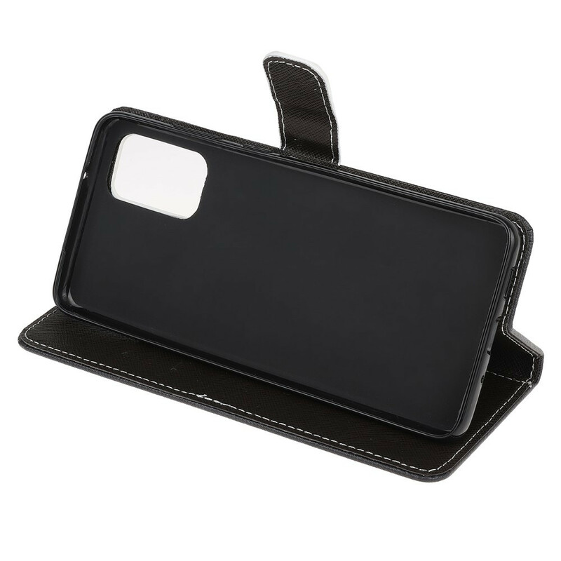 Housse Samsung Galaxy S20 FE Loup en Hiver avec Lanière Housse Samsung Galaxy S20 FE Loup en Hiver avec Lanière
