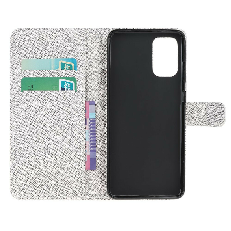 Housse Samsung Galaxy S20 FE Libellules à Lanière Housse Samsung Galaxy S20 FE Libellules à Lanière