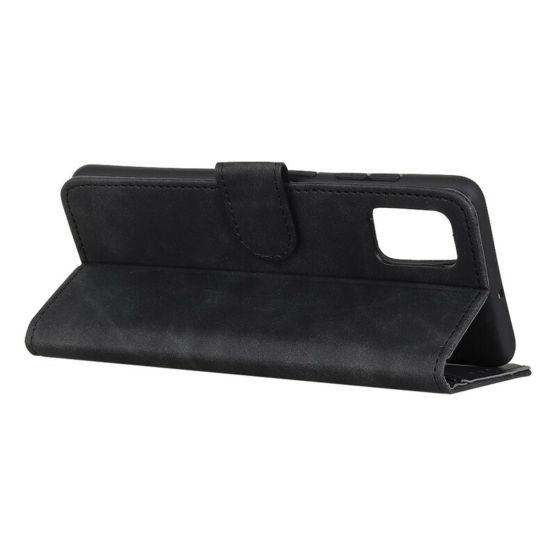 Housse Samsung Galaxy S20 FE Mate Effet Cuir Vintage KHAZNEH Housse Samsung Galaxy S20 FE Mate Effet Cuir Vintage KHAZNEH