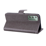 Housse Samsung Galaxy Note 20 Hibou Mandala et Breloque Housse Samsung Galaxy Note 20 Hibou Mandala et Breloque
