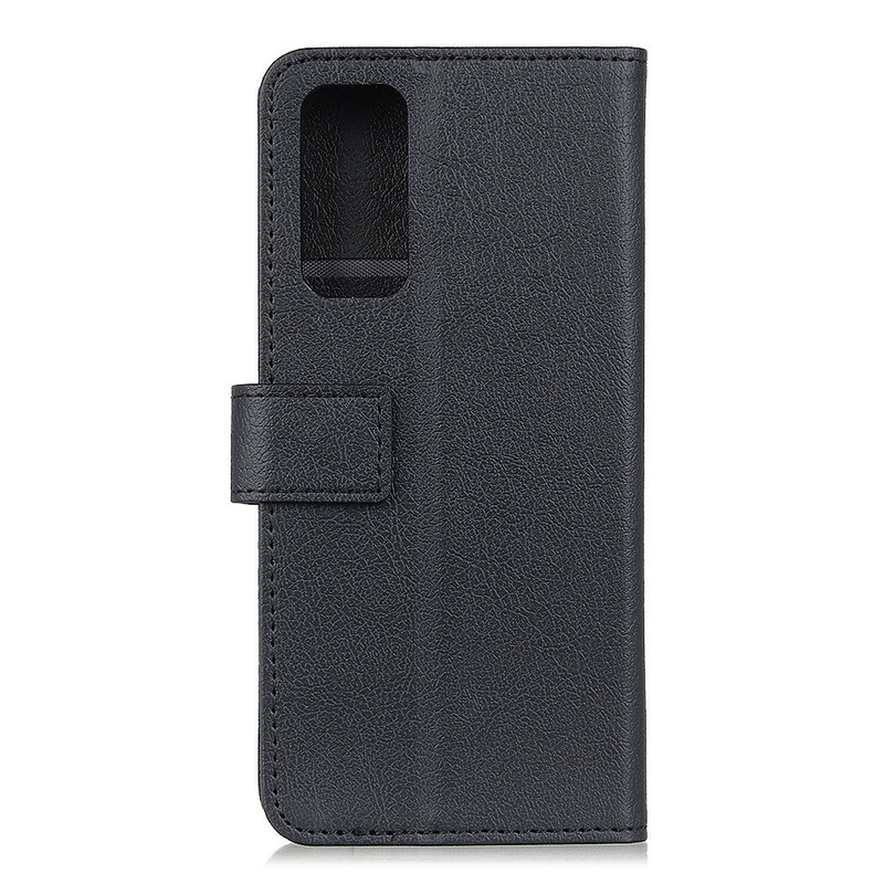 Housse Samsung Galaxy S20 FE Effet Cuir Classique Housse Samsung Galaxy S20 FE Effet Cuir Classique