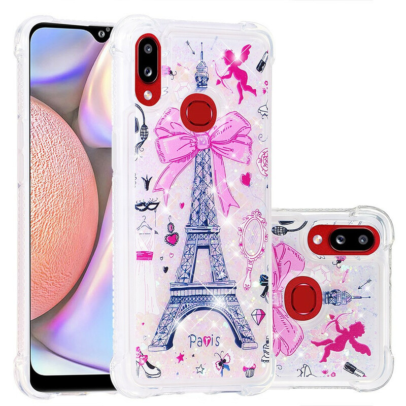 Coque Samsung Galaxy A10s La Tour Eiffel Paillettes Coque Samsung Galaxy A10s La Tour Eiffel Paillettes