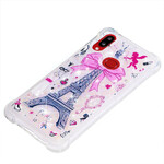 Coque Samsung Galaxy A10s La Tour Eiffel Paillettes Coque Samsung Galaxy A10s La Tour Eiffel Paillettes