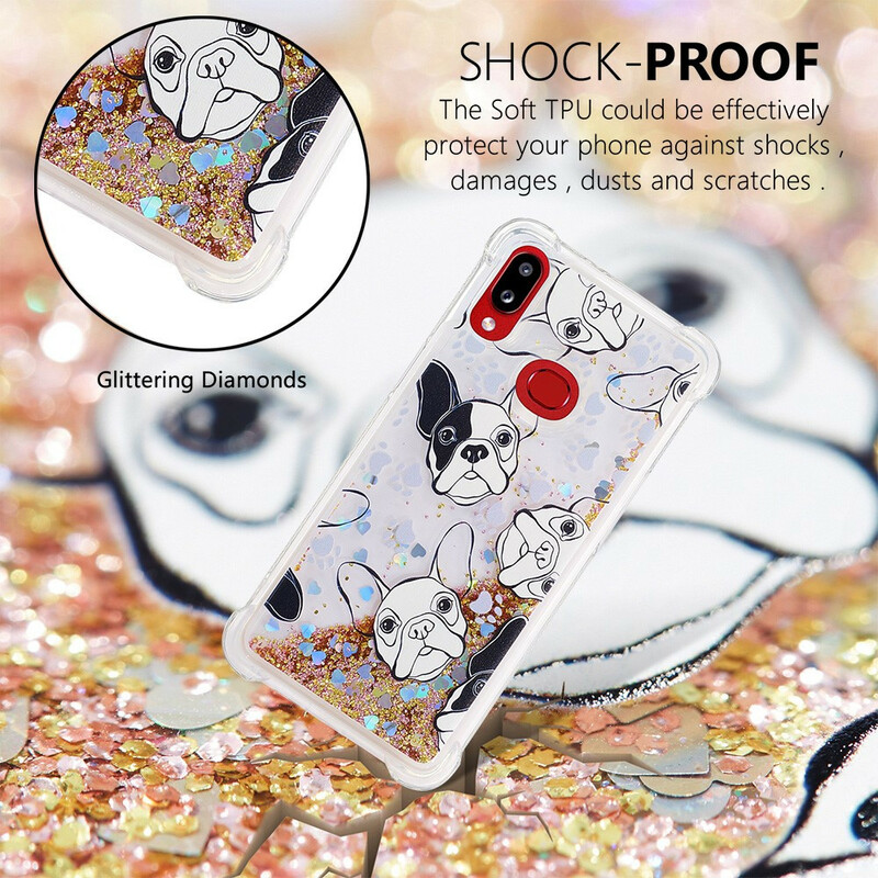 Coque Samsung Galaxy A10s Mr Chien Paillettes Coque Samsung Galaxy A10s Mr Chien Paillettes