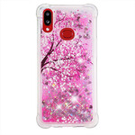 Coque Samsung Galaxy A10s Arbre Paillettes Coque Samsung Galaxy A10s Arbre Paillettes