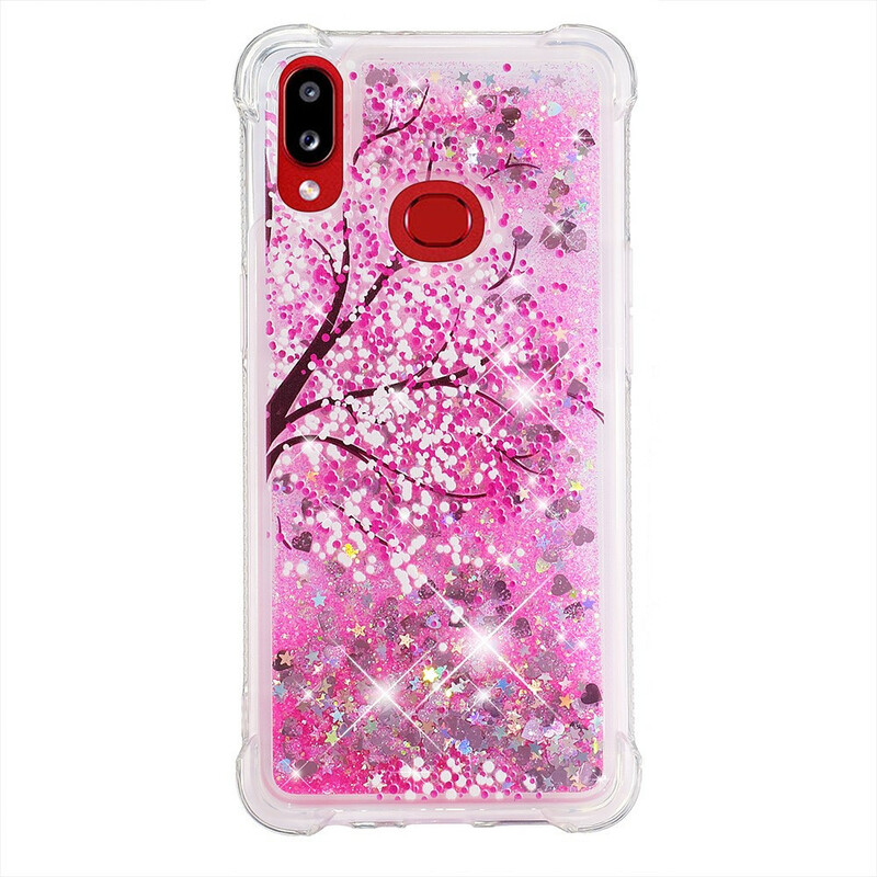 Coque Samsung Galaxy A10s Arbre Paillettes