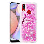 Coque Samsung Galaxy A10s Arbre Paillettes