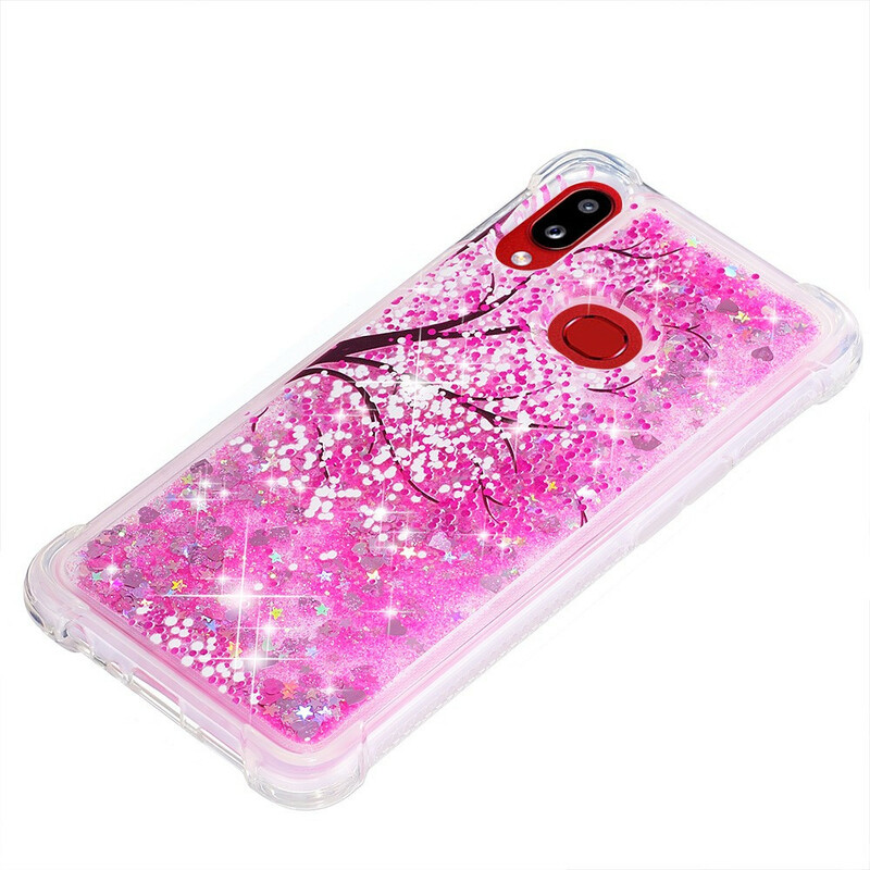 Coque Samsung Galaxy A10s Arbre Paillettes Coque Samsung Galaxy A10s Arbre Paillettes