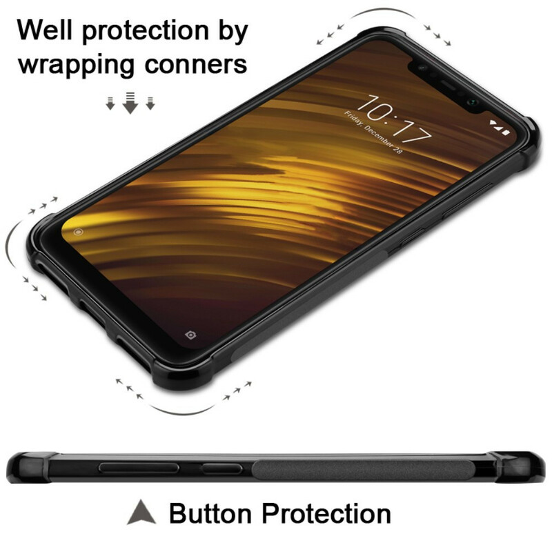 Coque Samsung Galaxy A10s IMAK Vega Series Fibre Carbone Brossée