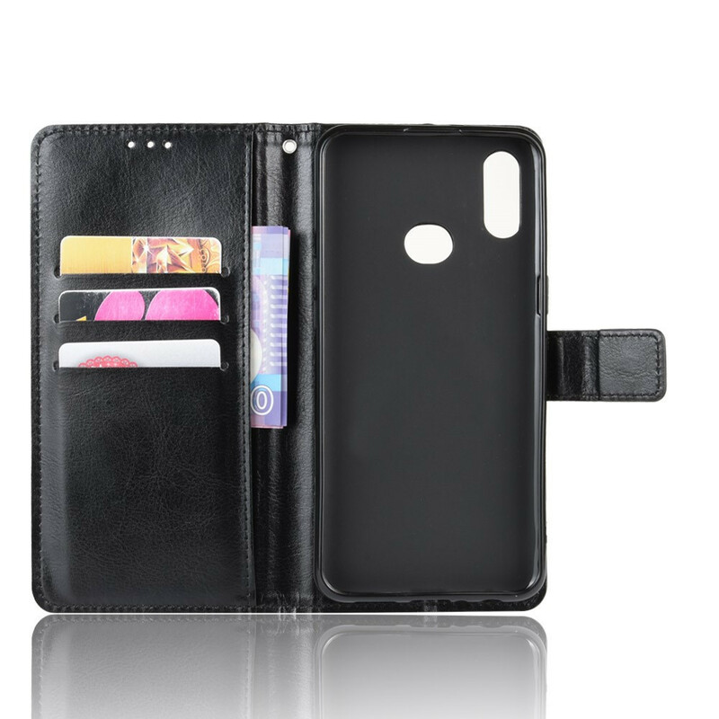 Housse Samsung Galaxy A10s Simili Cuir Flashy Housse Samsung Galaxy A10s Simili Cuir Flashy