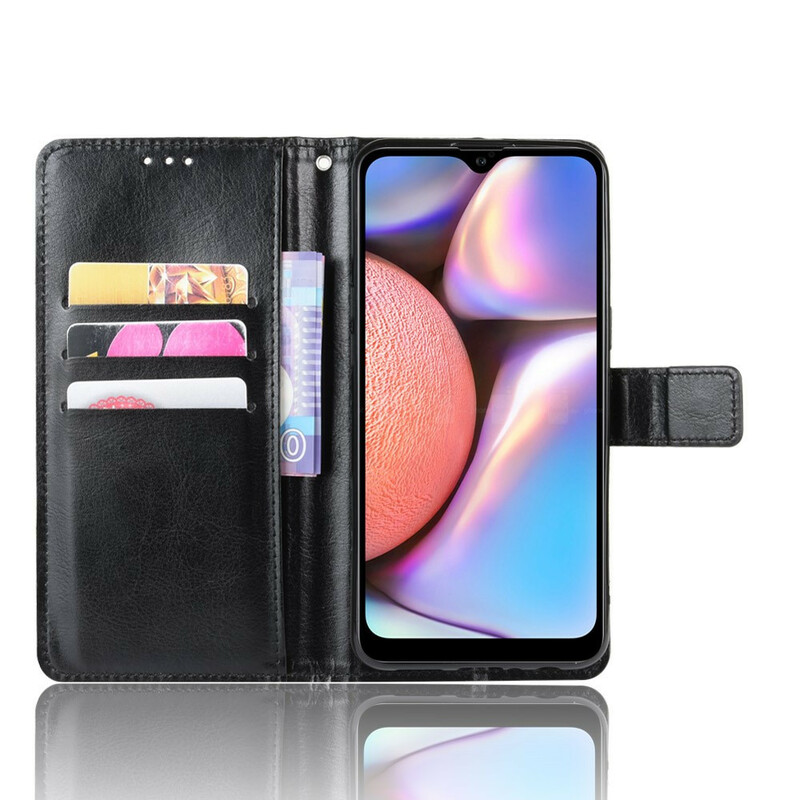 Housse Samsung Galaxy A10s Simili Cuir Flashy Housse Samsung Galaxy A10s Simili Cuir Flashy