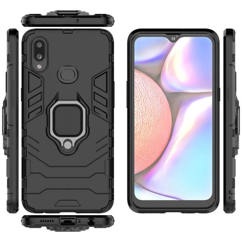 Coque Samsung Galaxy A10s Ring Résistante