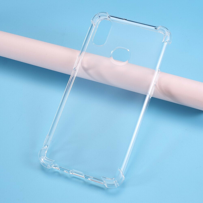 Coque Samsung Galaxy A10s Transparente Coins Renforcés