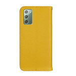 Flip Cover Samsung Galaxy Note 20 Simili Cuir Litchi Ultra Chic Flip Cover Samsung Galaxy Note 20 Simili Cuir Litchi Ultra Chic
