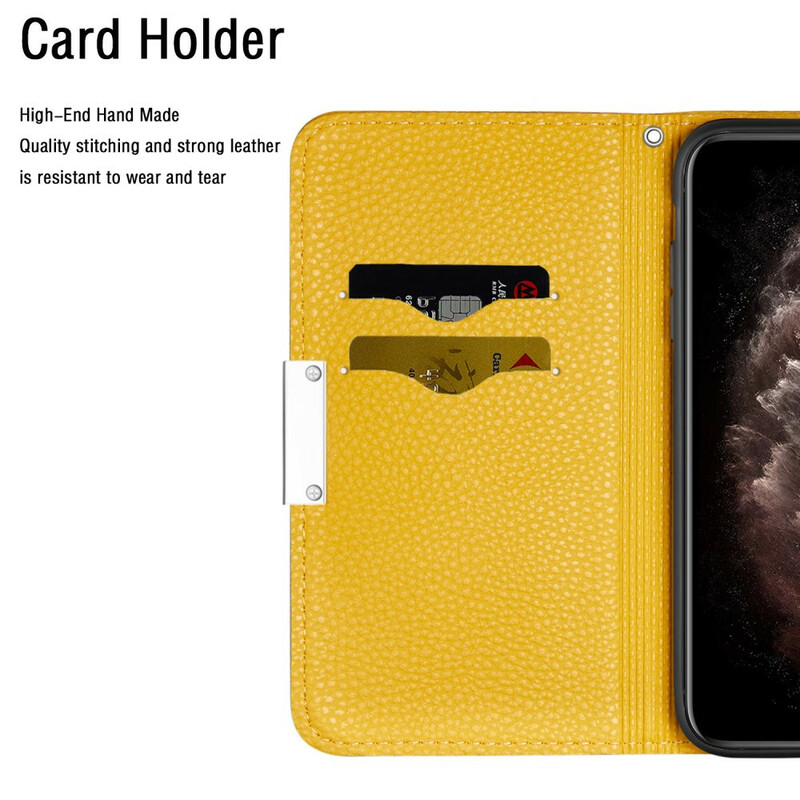 Flip Cover Samsung Galaxy Note 20 Simili Cuir Litchi Ultra Chic Flip Cover Samsung Galaxy Note 20 Simili Cuir Litchi Ultra Chic