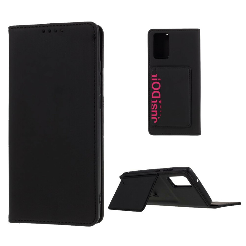 Flip Cover Samsung Galaxy Note 20 Porte-Carte Support Flip Cover Samsung Galaxy Note 20 Porte-Carte Support