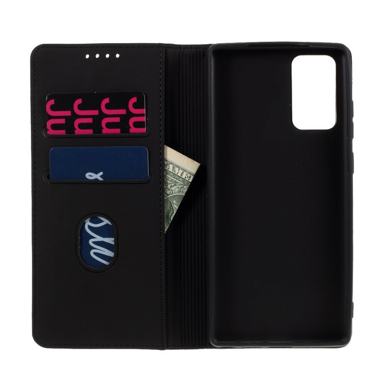 Flip Cover Samsung Galaxy Note 20 Porte-Carte Support Flip Cover Samsung Galaxy Note 20 Porte-Carte Support