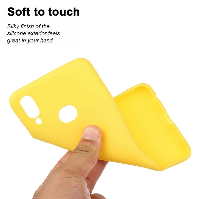 Coque Samsung Galaxy A10s Silicone Flexible Solid Color