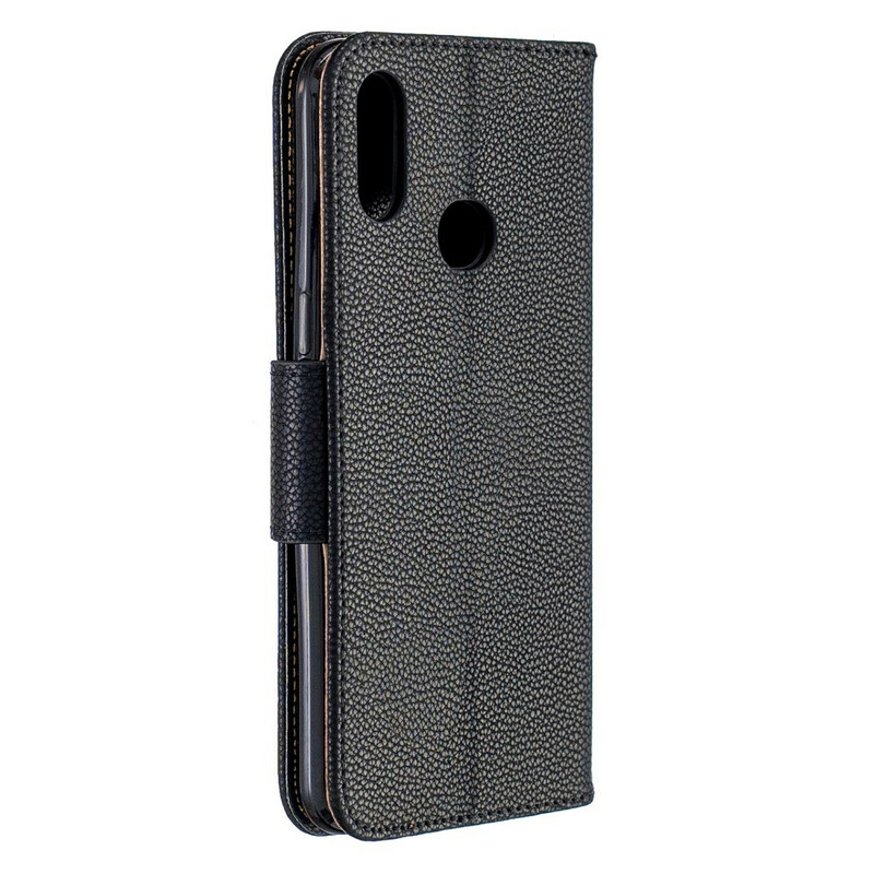 Housse Samsung Galaxy A10s Litchi Rabat Oblique Housse Samsung Galaxy A10s Litchi Rabat Oblique