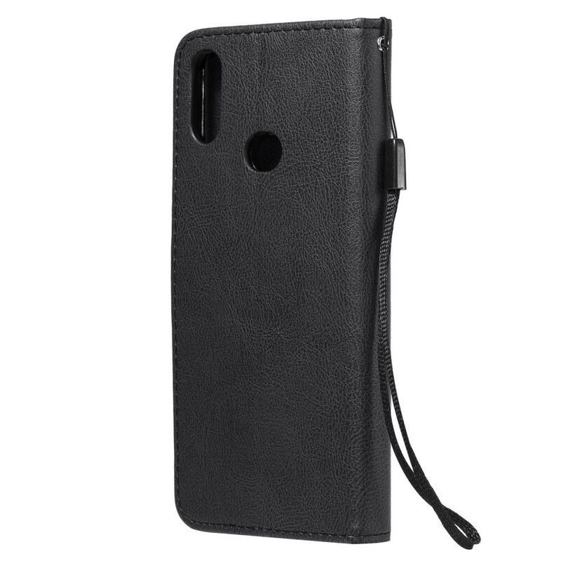 Housse Samsung Galaxy A10s Effet Cuir à Lanière Housse Samsung Galaxy A10s Effet Cuir à Lanière
