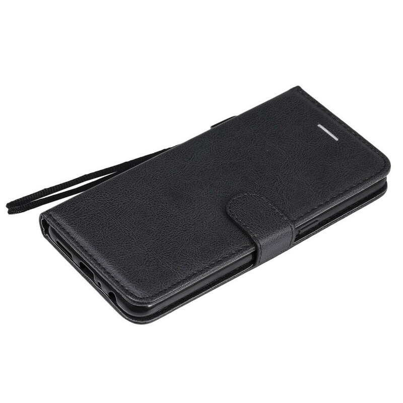 Housse Samsung Galaxy A10s Effet Cuir à Lanière Housse Samsung Galaxy A10s Effet Cuir à Lanière
