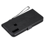 Housse Samsung Galaxy A10s Effet Cuir à Lanière Housse Samsung Galaxy A10s Effet Cuir à Lanière