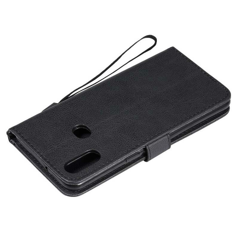 Housse Samsung Galaxy A10s Effet Cuir à Lanière Housse Samsung Galaxy A10s Effet Cuir à Lanière