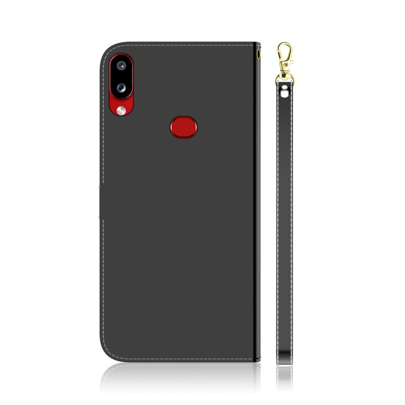 Housse Samsung Galaxy A10s Simili Cuir Couverture Miroir Housse Samsung Galaxy A10s Simili Cuir Couverture Miroir