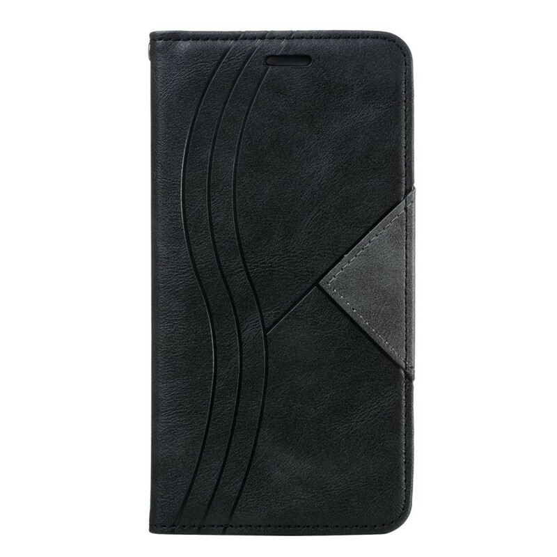 Flip Cover Samsung Galaxy A10s Style Cuir Vague Flip Cover Samsung Galaxy A10s Style Cuir Vague