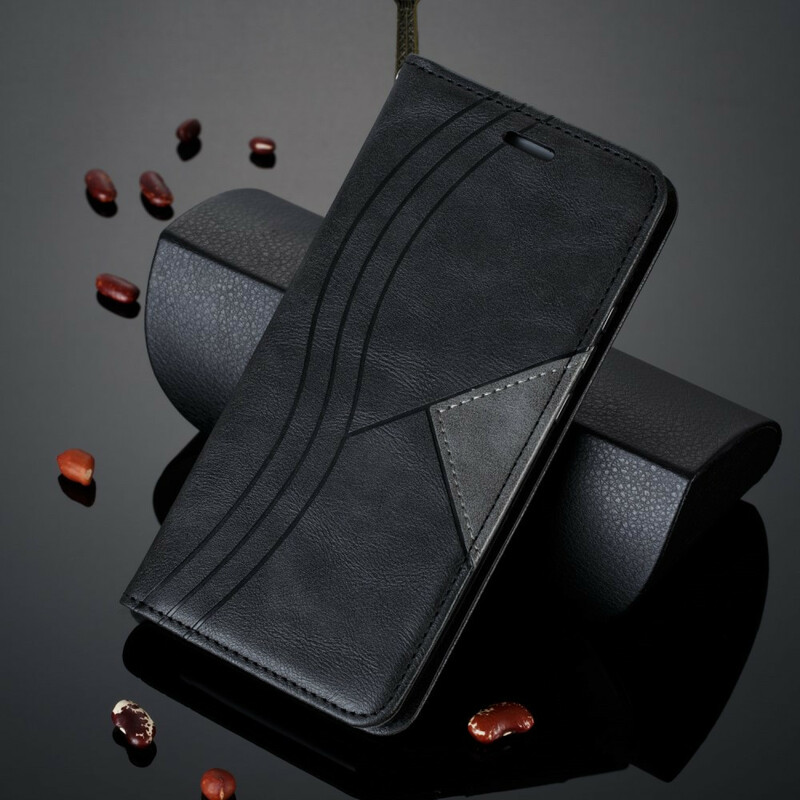 Flip Cover Samsung Galaxy A10s Style Cuir Vague Flip Cover Samsung Galaxy A10s Style Cuir Vague