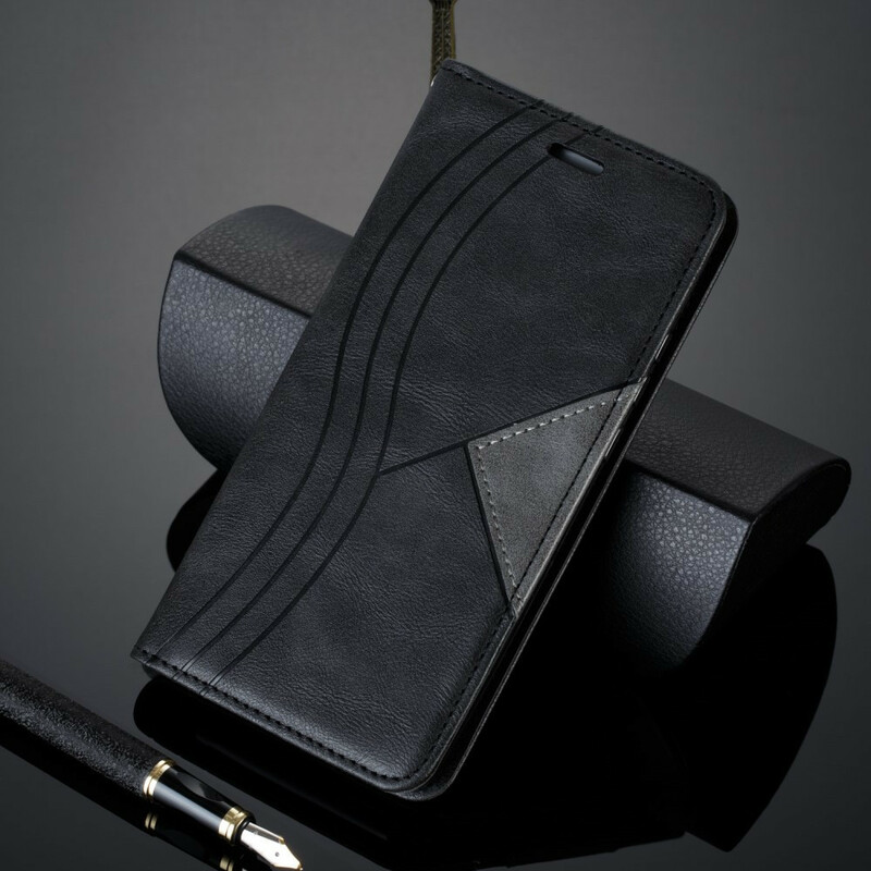 Flip Cover Samsung Galaxy A10s Style Cuir Vague Flip Cover Samsung Galaxy A10s Style Cuir Vague