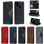 Flip Cover Samsung Galaxy A10s Style Cuir Vague Flip Cover Samsung Galaxy A10s Style Cuir Vague