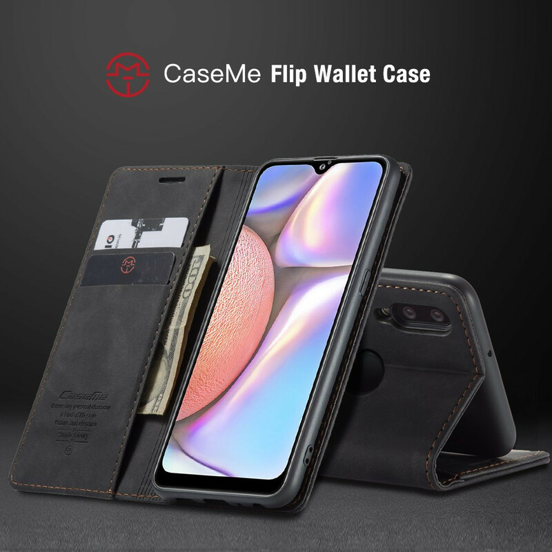 Flip Cover Samsung Galaxy A10s CASEME Simili Cuir Flip Cover Samsung Galaxy A10s CASEME Simili Cuir