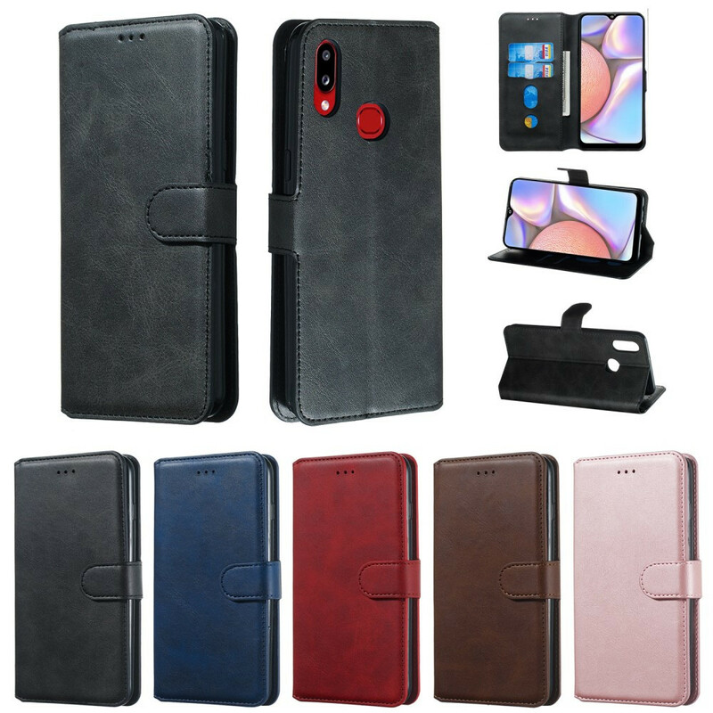 Housse Samsung Galaxy A10s Simili Cuir New Colors Housse Samsung Galaxy A10s Simili Cuir New Colors