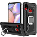 Coque Samsung Galaxy A10s Ring et Fibre Carbone Coque Samsung Galaxy A10s Ring et Fibre Carbone