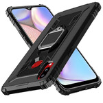 Coque Samsung Galaxy A10s Ring et Fibre Carbone Coque Samsung Galaxy A10s Ring et Fibre Carbone