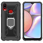Coque Samsung Galaxy A10s Ring et Fibre Carbone Coque Samsung Galaxy A10s Ring et Fibre Carbone