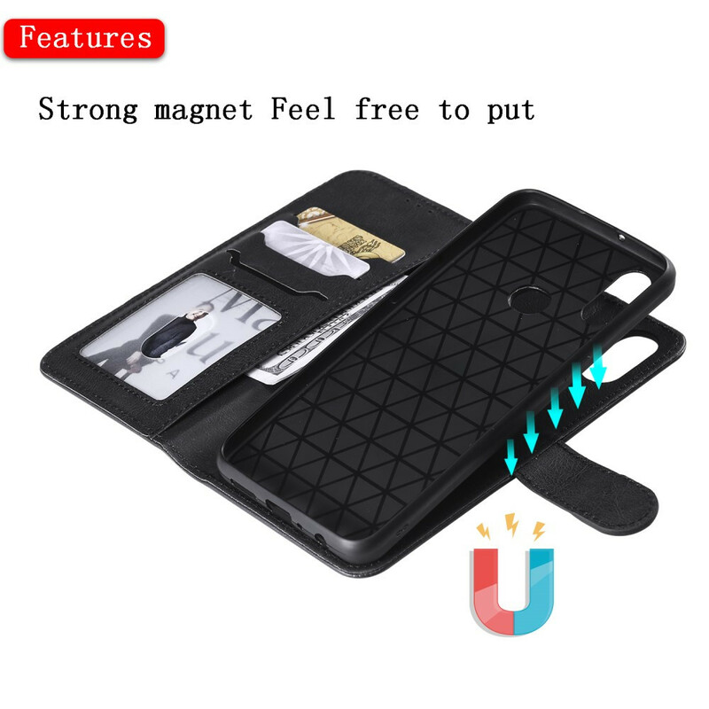 Housse Samsung Galaxy A10s Coque Détachable et Lanière Housse Samsung Galaxy A10s Coque Détachable et Lanière
