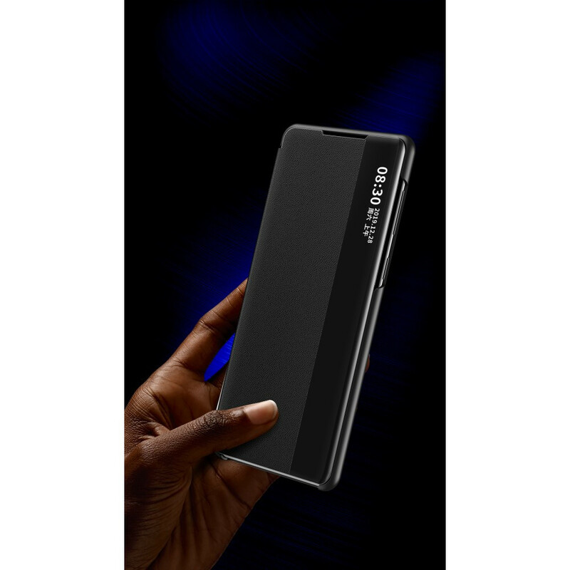View Cover Samsung Galaxy A10s Simili Cuir Texturé View Cover Samsung Galaxy A10s Simili Cuir Texturé