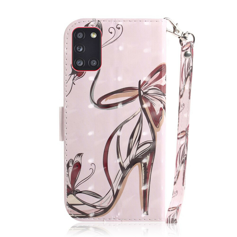Housse Samsung Galaxy A31 Escarpin à Lanière Housse Samsung Galaxy A31 Escarpin à Lanière