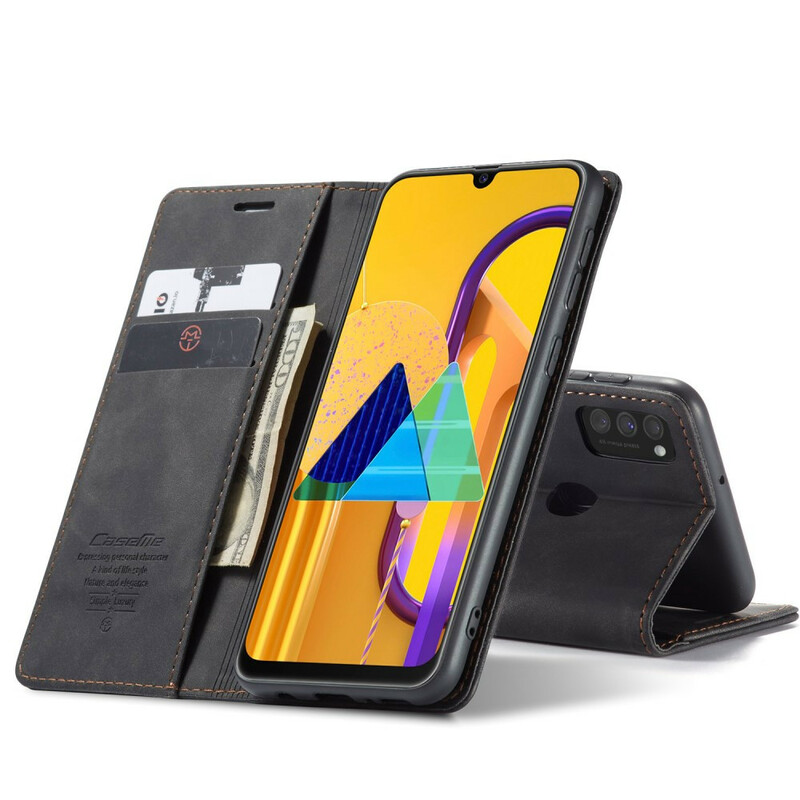 Flip Cover Samsung Galaxy M21 CASEME Simili Cuir Flip Cover Samsung Galaxy M21 CASEME Simili Cuir