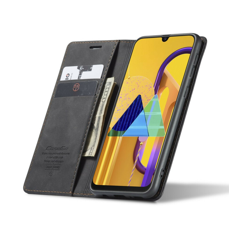Flip Cover Samsung Galaxy M21 CASEME Simili Cuir Flip Cover Samsung Galaxy M21 CASEME Simili Cuir