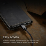 Flip Cover Samsung Galaxy M21 CASEME Simili Cuir Flip Cover Samsung Galaxy M21 CASEME Simili Cuir
