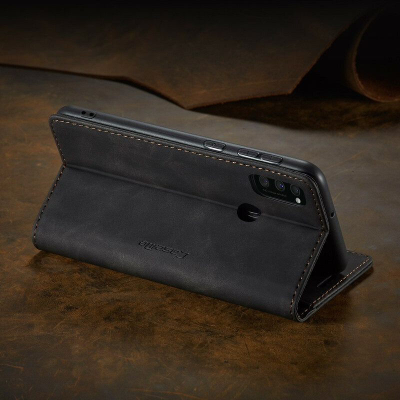 Flip Cover Samsung Galaxy M21 CASEME Simili Cuir Flip Cover Samsung Galaxy M21 CASEME Simili Cuir