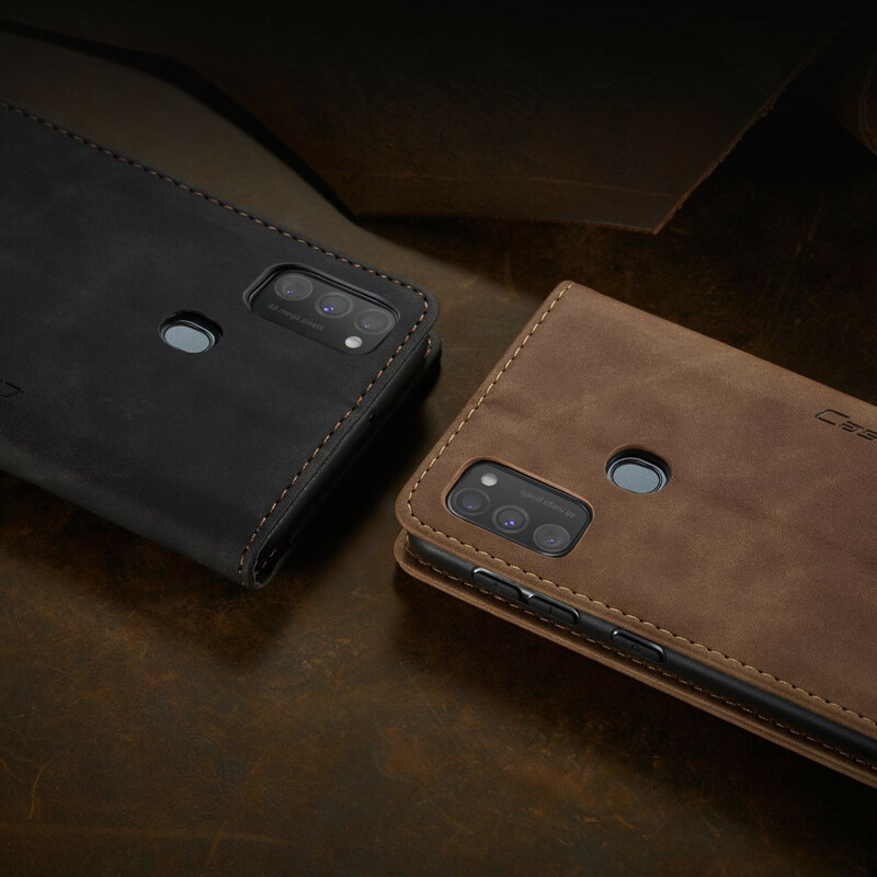 Flip Cover Samsung Galaxy M21 CASEME Simili Cuir Flip Cover Samsung Galaxy M21 CASEME Simili Cuir